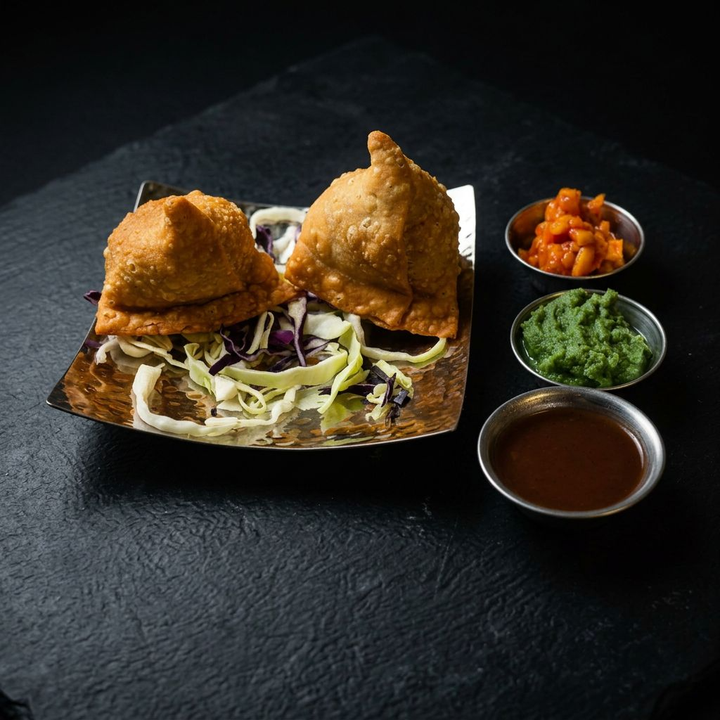 Samosa catered by Taj Indian Cuisine & Bar in Madison, Wisconsin