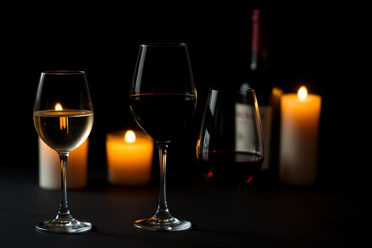 Wine by the glass at Taj Indian Cuisine & Bar